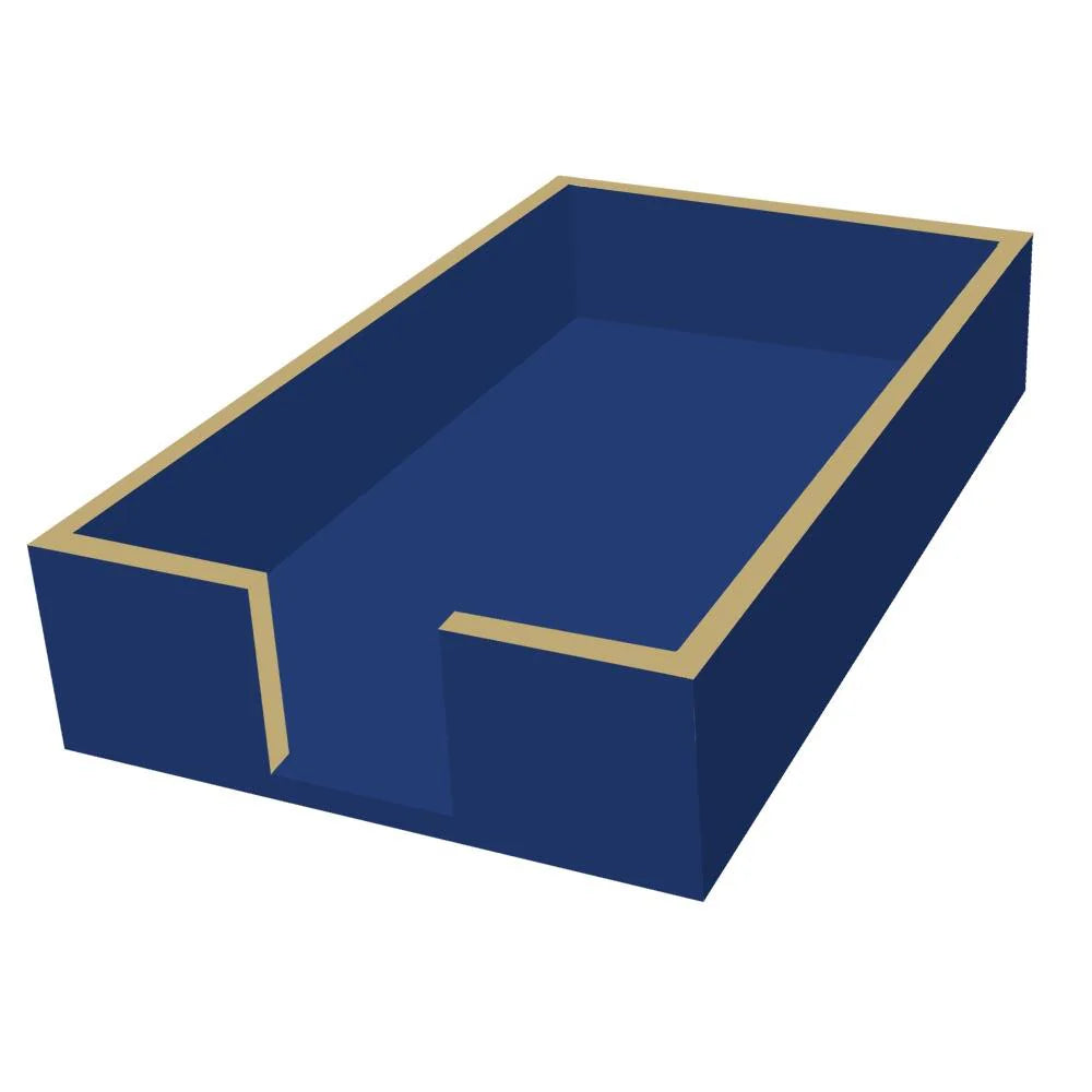 Blue/Gold - Guest Towel Holder