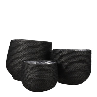 Jorck Basket Round Black
