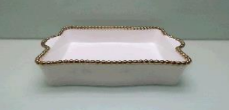 Casserole Dish - 12.25x9 - Gold