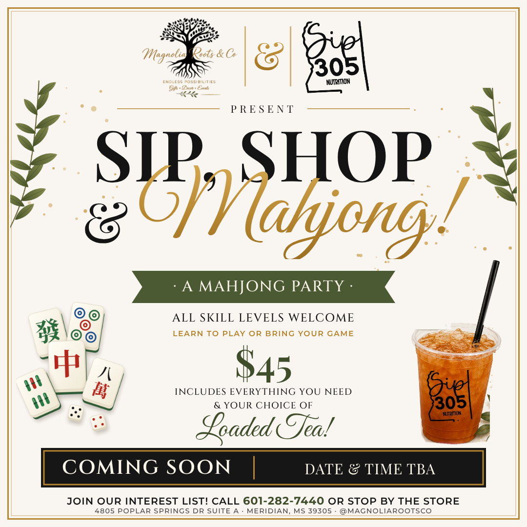 Sip, Shop & Mahjong!