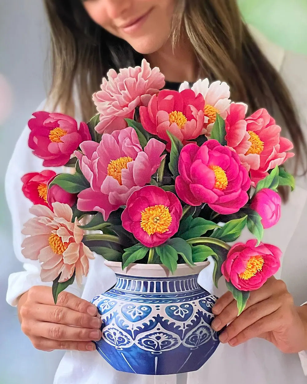 Peony Paradise - FreshCut Paper Greeting Card