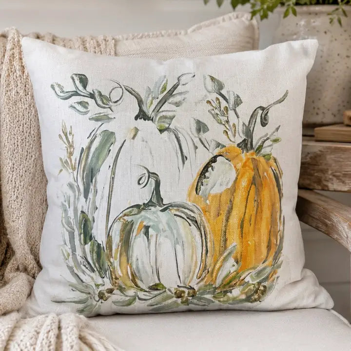 Fall Pumpkin Trio Pillow