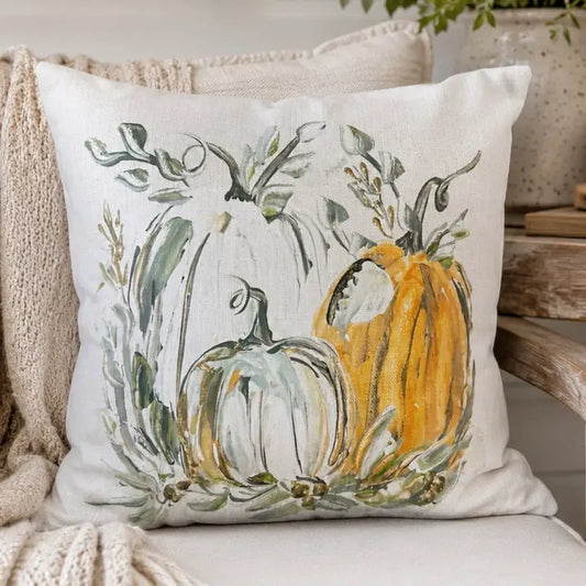Fall Pumpkin Trio Pillow