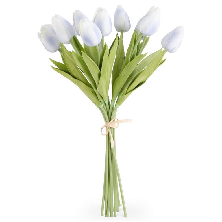 13 Inch Blue Real Touch Mini Tulip Bundle