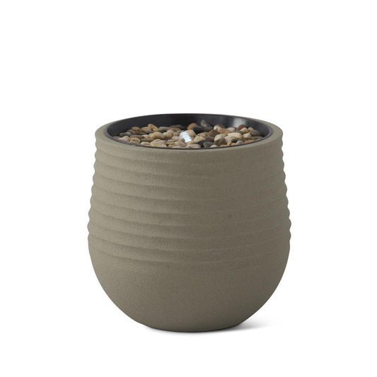 19.25 Inch Round Gray Outdoor Fountain