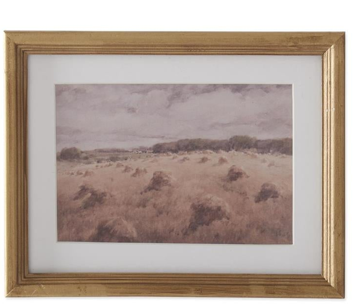 11 Inch Gold Framed Landscape Prints