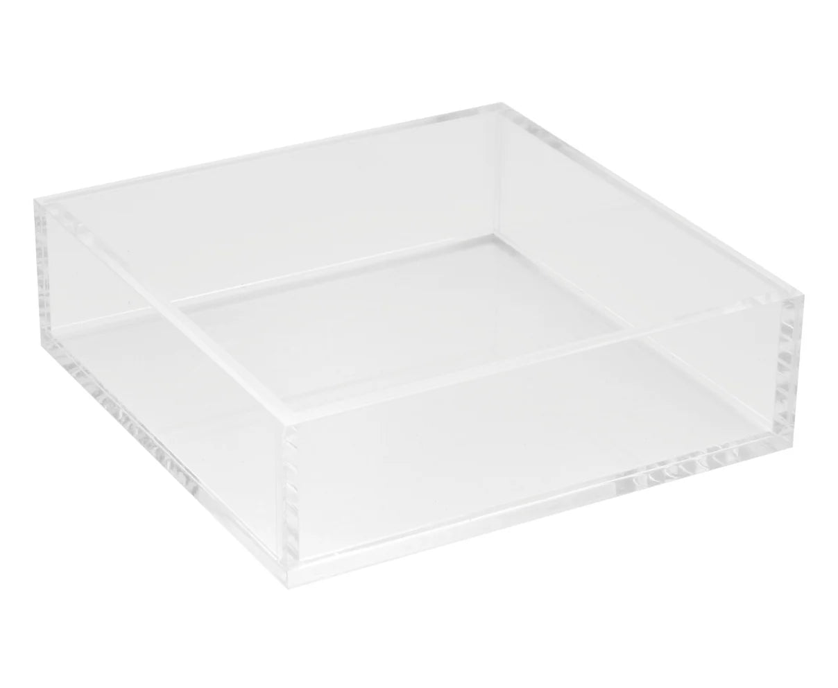 Clear Acrylic Cocktail Napkin Tray
