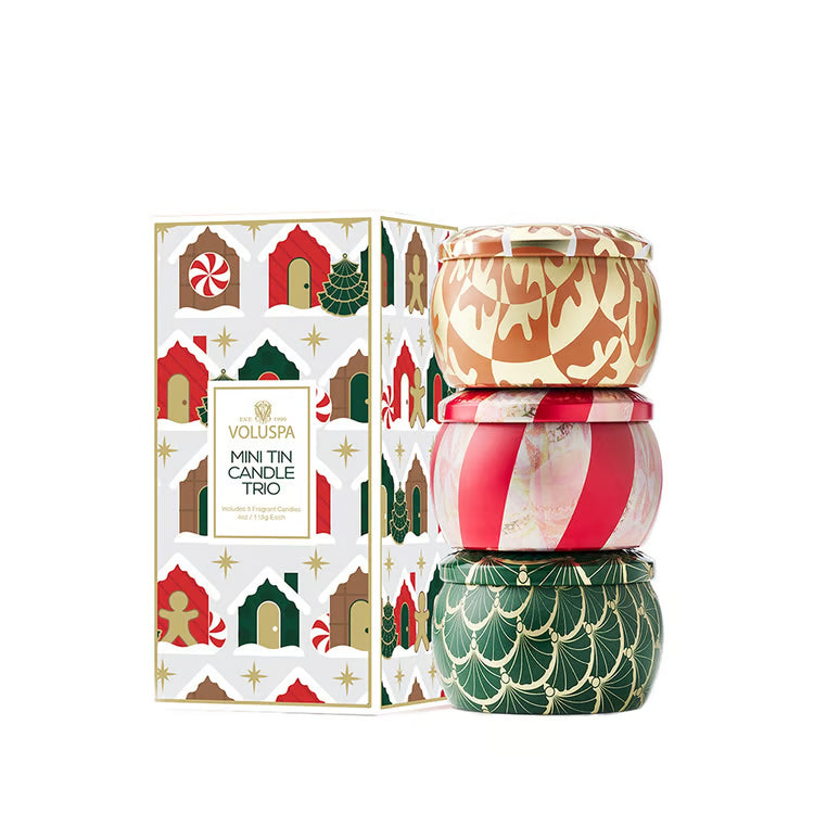 Holiday Mini Tin Trio