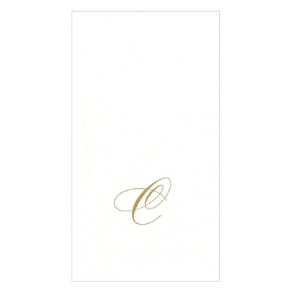 White Pearl-Paper Linen Napkin Airlaid Guest-Signature 24In
