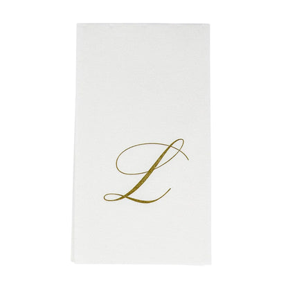 White Pearl-Paper Linen Napkin Airlaid Guest-Signature 24In