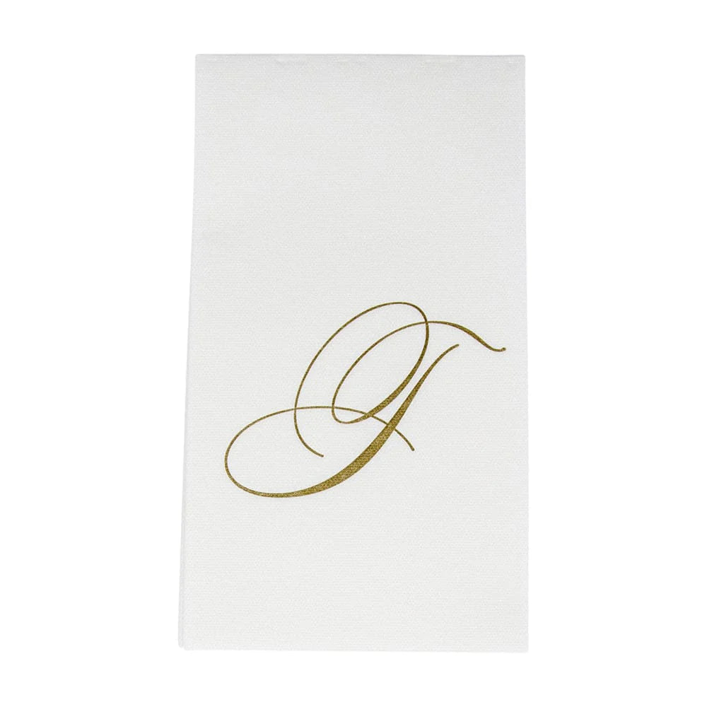 White Pearl-Paper Linen Napkin Airlaid Guest-Signature 24In