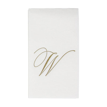 White Pearl-Paper Linen Napkin Airlaid Guest-Signature 24In