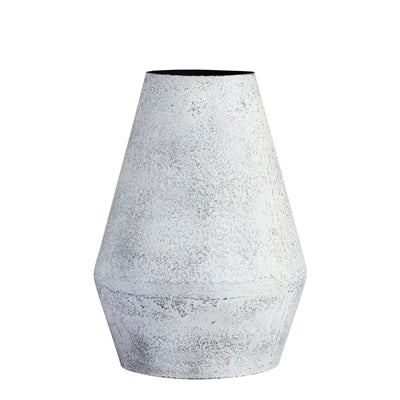 Iron Antique Gray Vase-A - Gray