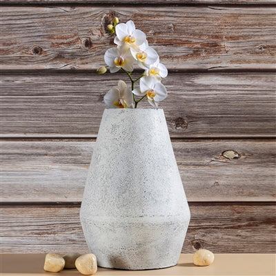Large Iron Antique Gray Vase