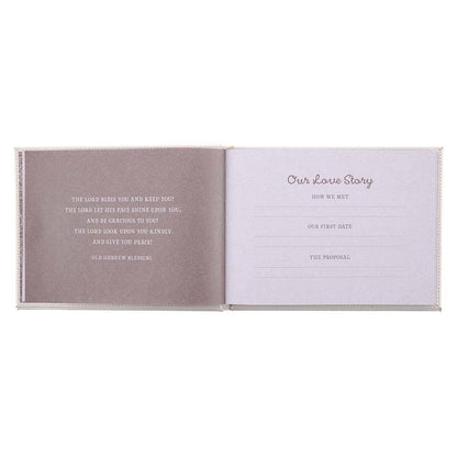Guest Book White/Gold Mr. & Mrs. Better Together