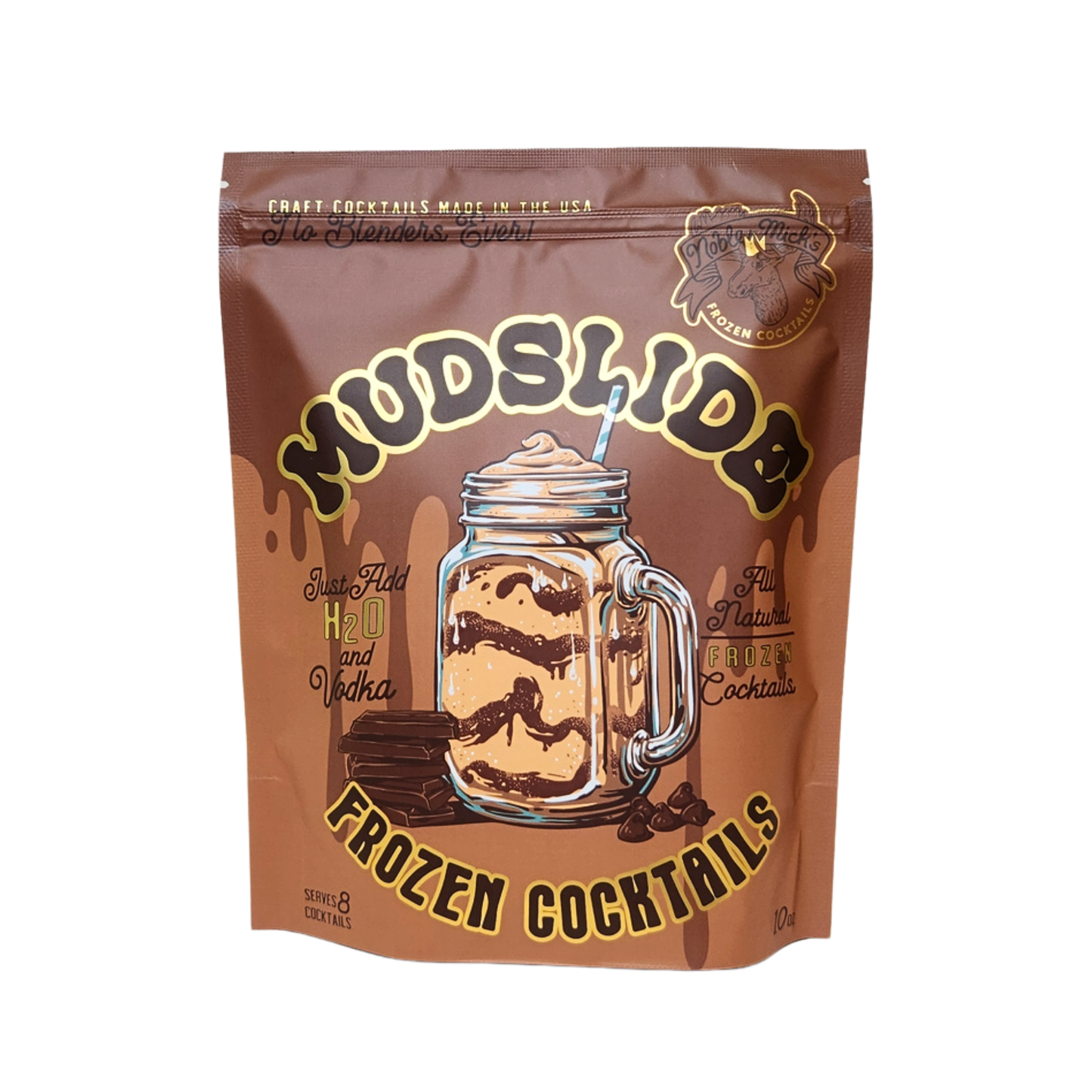 Mudslide Frozen Cocktail-Just add Water + Vodka