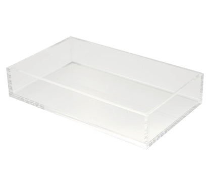 Clear Acrylic Napkin Tray Guest Towel