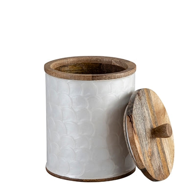 Mango Wood Canister