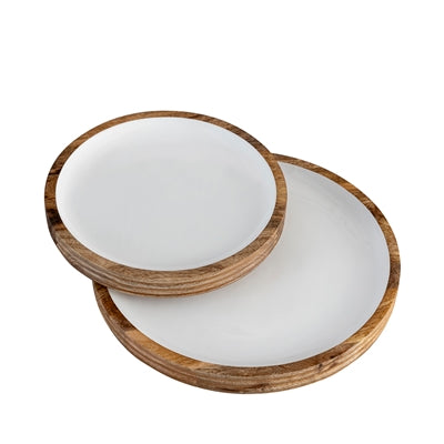 Mango Wood Round Platter