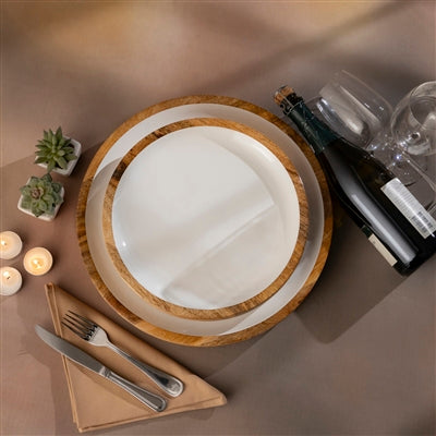Mango Wood Round Platter