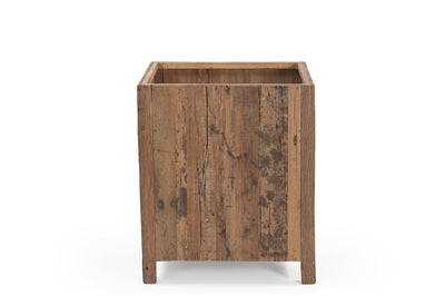 Large Wooden Planter Natural