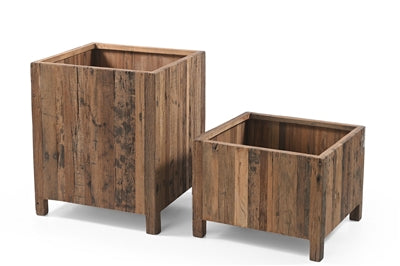 Small Wooden Planter