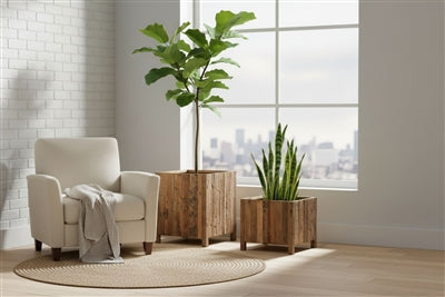 Small Wooden Planter