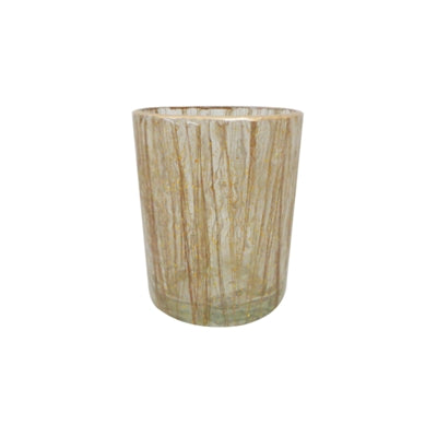 Med. Glass Votive Natural