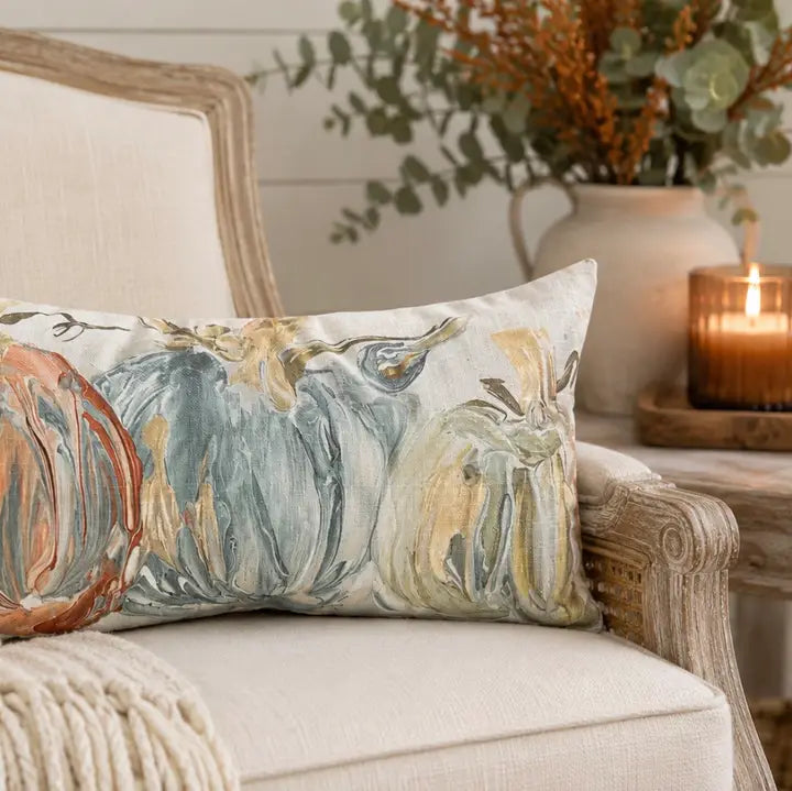 Colorful Pumpkin Trio Lumbar