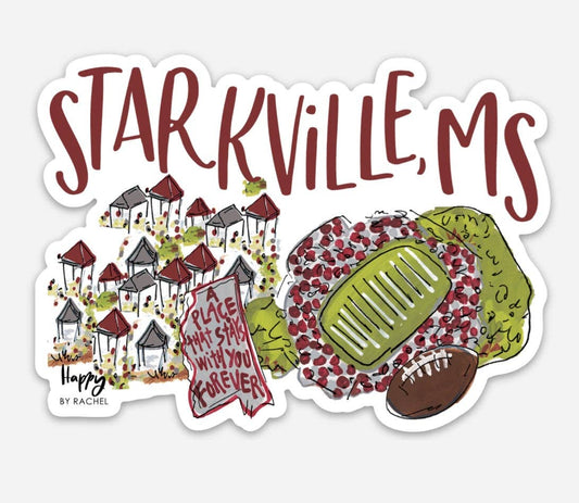 Starkville, MS Sticker