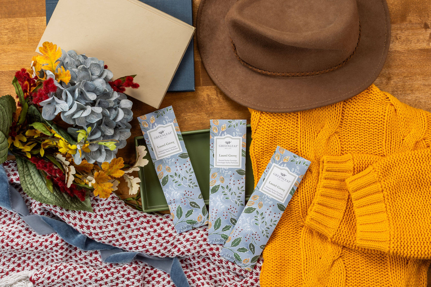 Laurel Grove Slim Sachet 12pk | Fall Scent | Dorms