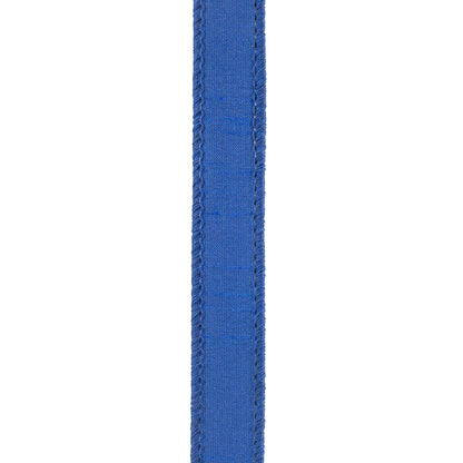 Dupioni Supreme Wired Edge Ribbon Royal 7/8 Inch 10 Yards