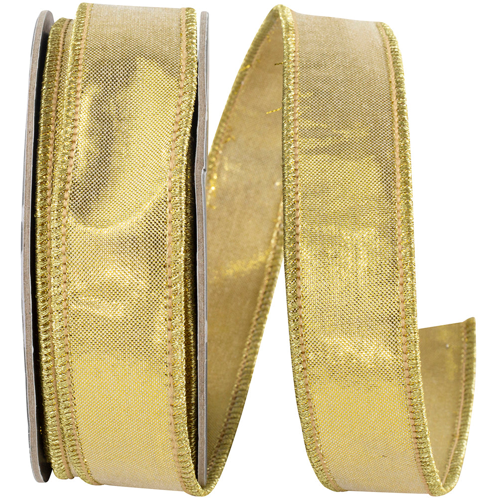 Metallic Woven Deluxe DPNI Twist Saddle Wired