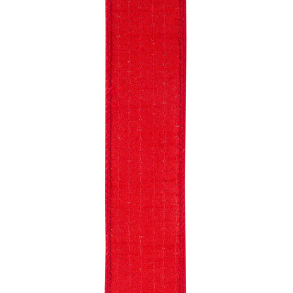 Trimming Lines Deluxe Fused Backed Wired Edge Ribbon Red/royal 1-1/2 Inch 5 Yards