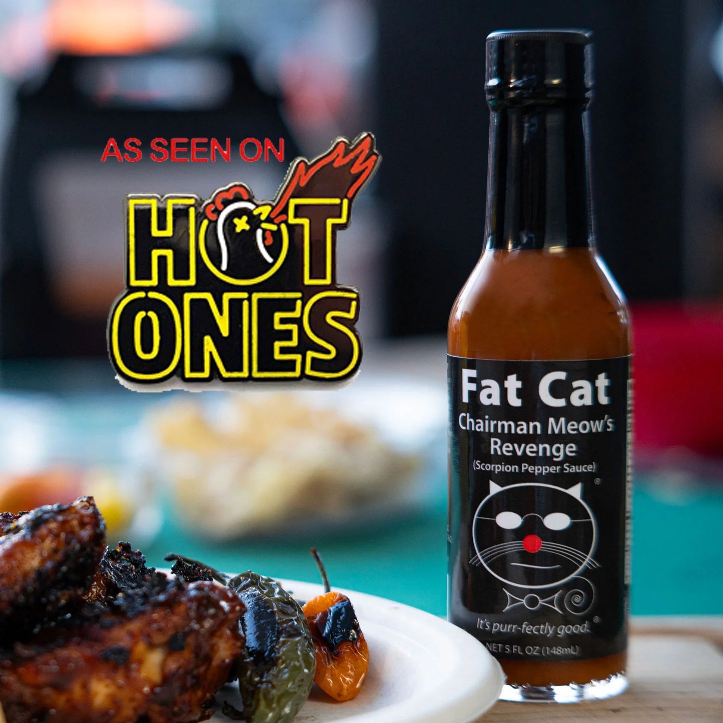 Chairman Meow's Revenge Scorpion Pepper Sauce