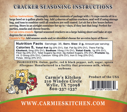 Chipotle BBQ Cracker Seasoning Mix