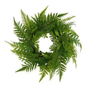 Multi Fern Wreath- 14"Diameter