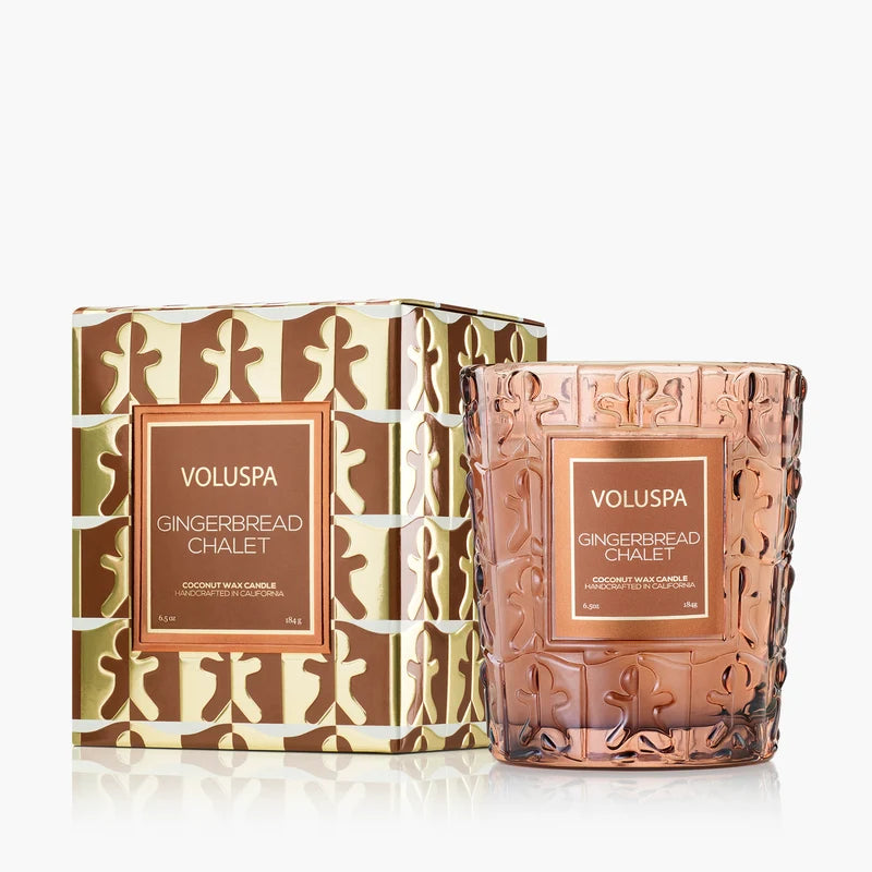 Gingerbread Chalet 6.5oz  Classic Candle