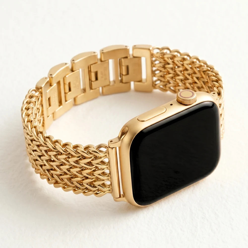 Gold Apple Watch Band
