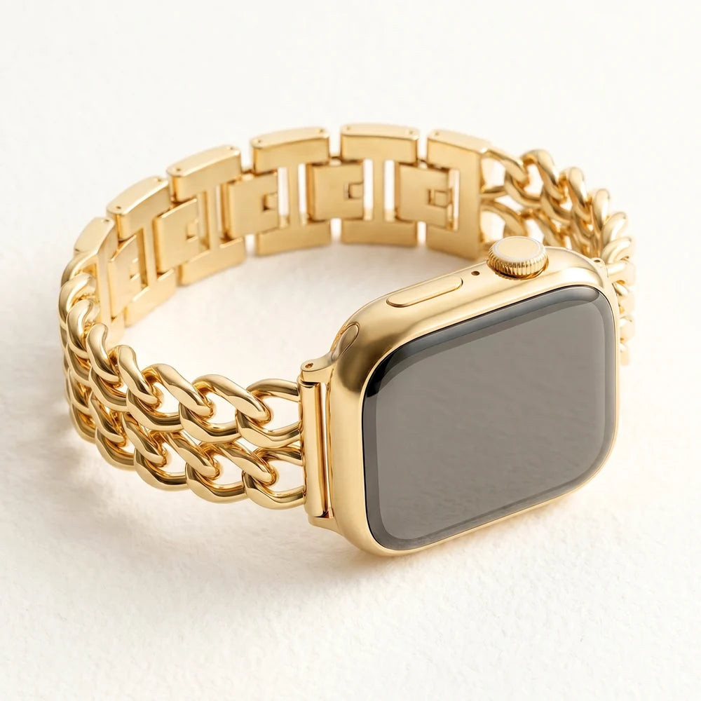 Gold Apple Watch Band