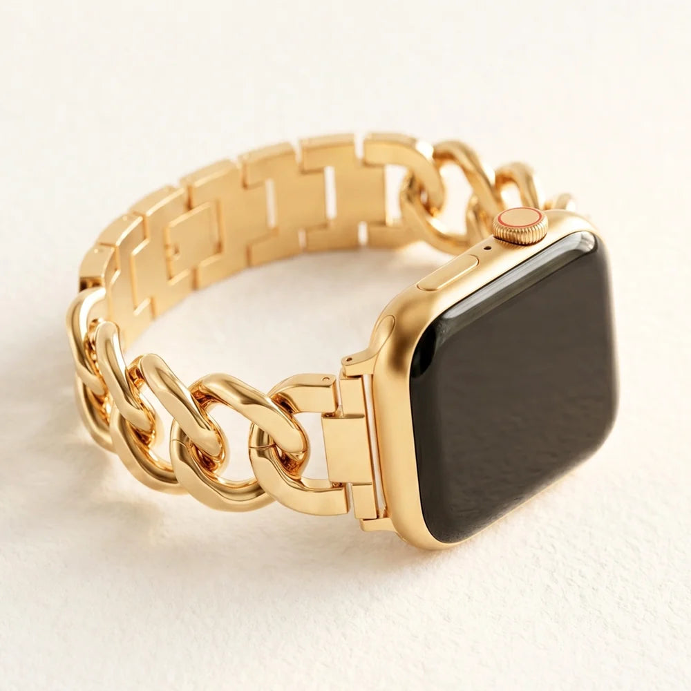 Gold Apple Watch Band