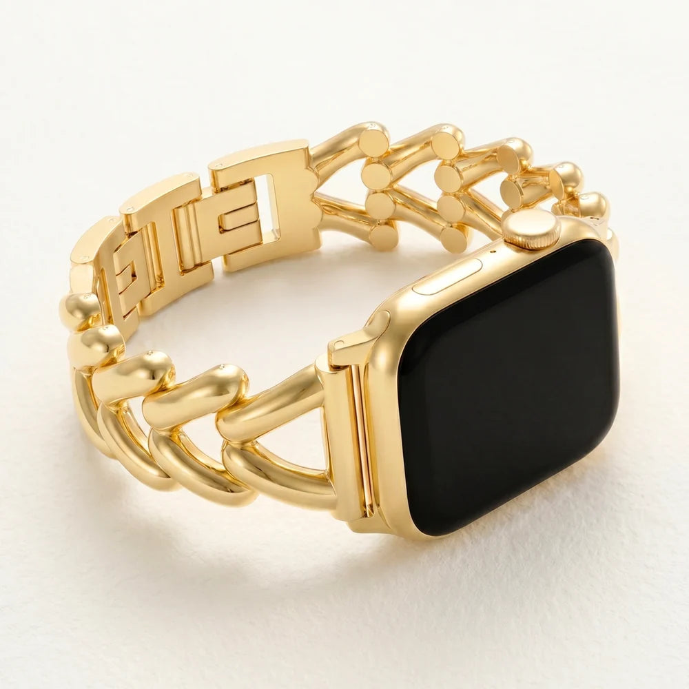 Gold Apple Watch Band