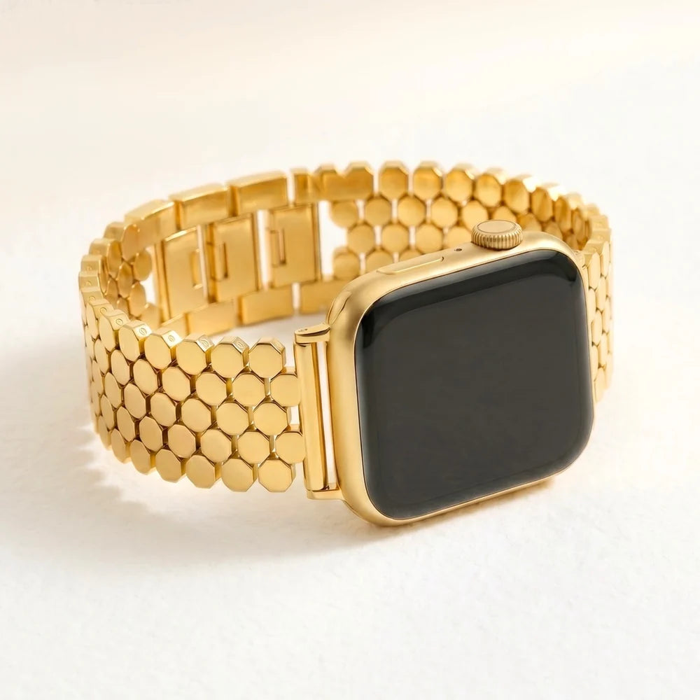 Gold Apple Watch Band