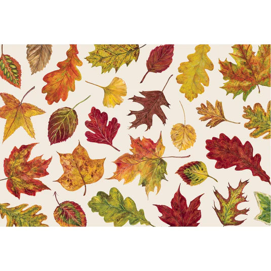 Hester & Cook Fall Foliage paper placemats