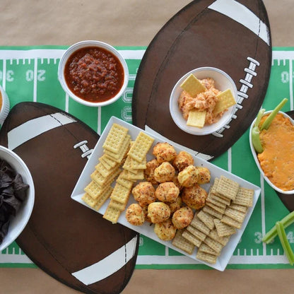 Die Cut Football Placemat