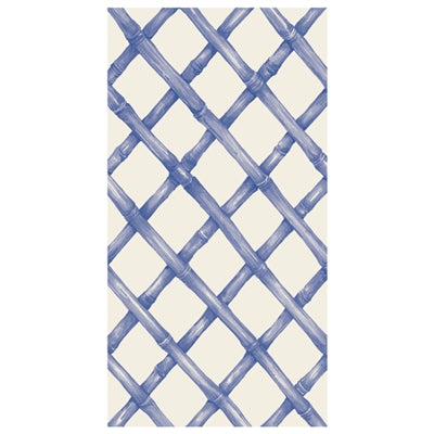 Blue Lattice Guest Napkin
