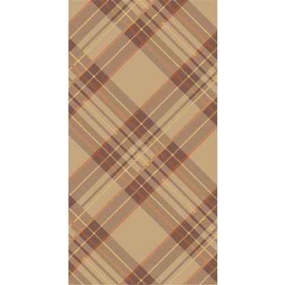Hester & Cook Autumn Plaid paper guest napkins