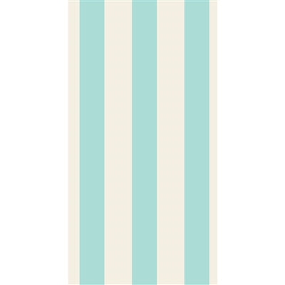 Seafoam Classic Stripe Guest Napkin - Pack of 16