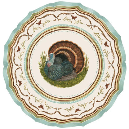 Hester & Cook Heritage Turkey China die-cut paper placemats