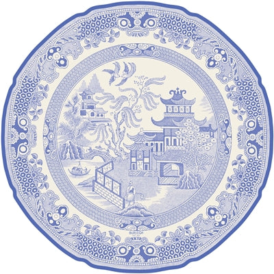 Blue Willow Plate Placemat